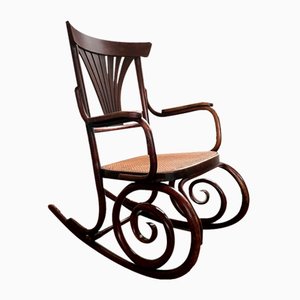 Model 221 Rocking Chair from Thonet, Austria, Early 20th Century