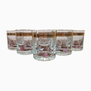Vintage French Whiskey Glasses from Empoli, 1960s, Set of 6