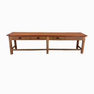 Large Drawer Console Table, 1920s