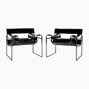 Chaises B3 Wassily par Marcel Breuer, 1960s, Set de 2