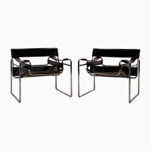Set of B3 Wassily Chairs by Marcel Breuer, 1960s