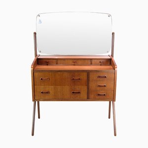 Danish Teak Dresser with Mirror, 1960s