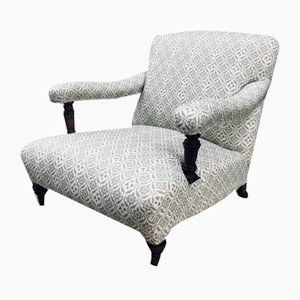 English Howard & Sons Country House Open Arm Armchair in Beech, 1930s