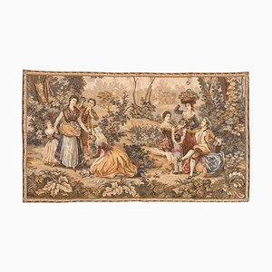 Mid-Century French Aubusson Style Jacquard Tapestry by Goya, 1970s