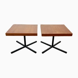 Mid-Century Model PG Side Tables by Pierre Guariche for Meurop, 1960s, Set of 2