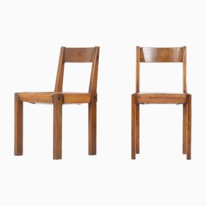 Modell S24 Stühle von Pierre Chapo, 1980, 2er Set