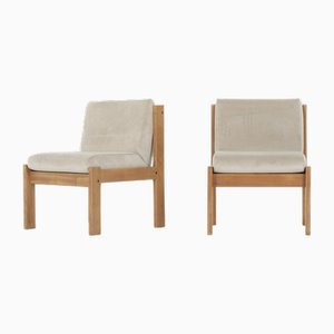 Set of Vintage Low Chairs by Andre Sornay, 1960