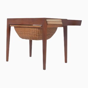 Danish Sewing Table by Severin Hansen for Haslev, 1960s