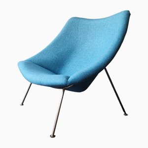 Early Oyster Lounge Chair by Pierre Paulin for Artifort, the Netherlands, 1958