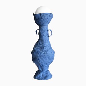 Lampe de Bureau Collection Blue Line N 20 en Porcelaine par Anna Demidova
