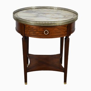 Louis XVI Flaschentisch aus Mahagoni, Ende 19. Jh.