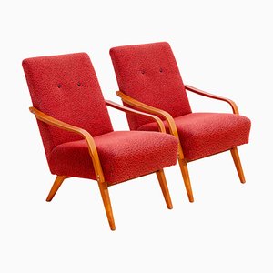 Poltrone Mid-Century di Jaroslav Šmídek per Cesky Nabytek, anni '60, set di 2