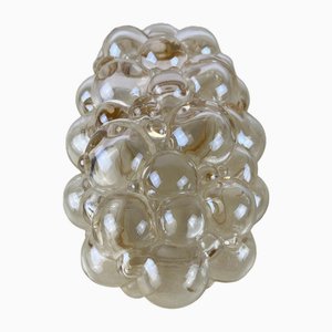 Mid-Century Bubble Glass Wall Lamp attributed to Helena Tynell for Limburg, 1960s