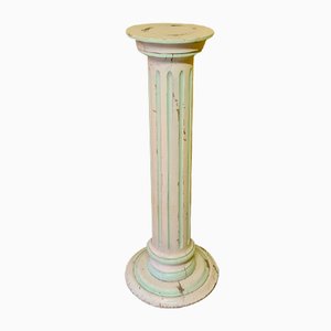 Late 19th Century French Fluted Wooden Column