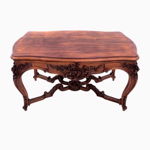 French Richly Carved Table, 1890