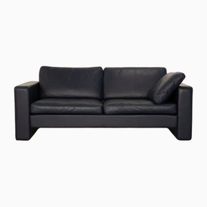 Conseta 2-Seater Sofa in Blue Leather from Cor