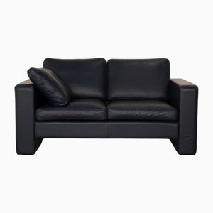 Conseta 2-Seater Sofa in Blue Leather from Cor