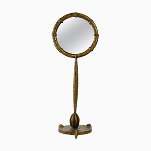 Table Mirror attributed to Franck Evennou, 1950s