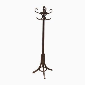 French Beech Bentwood Coat & Hat Stand, 1890s