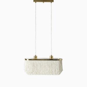 Lampe à Suspension Vintage Fringe par Hans-Dagen Jakobsson, 1960s