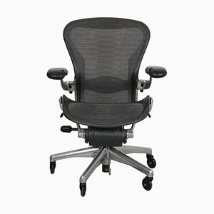 Aeron Office Chair in Black from Herman Miller, 2000s