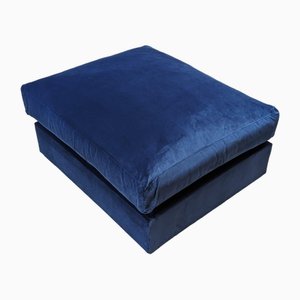 Vintage Raft Velvet Ottoman