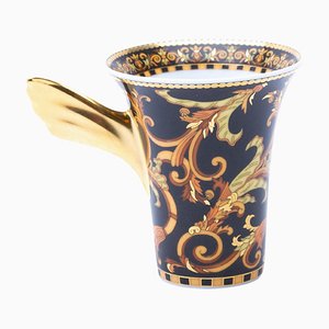 24kt Gold Medusa Tasse aus Porzellan von Rosenthal