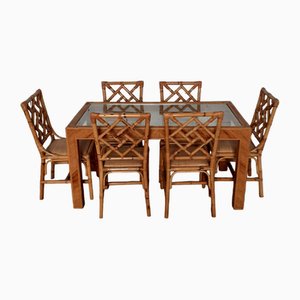 Dining Talbles and Chairs, Set of 7