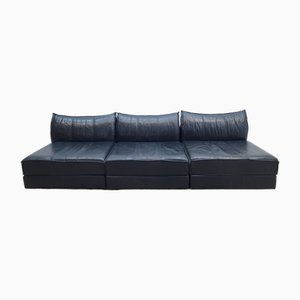 Vintage Ds 19 Modular Sofa in Leather from de Sede, 2010s