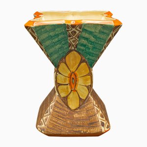 Vase à Fleurs Séchées Vintage en Céramique, 1930