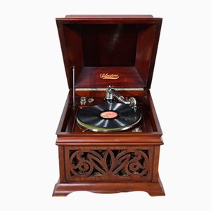 Model VII Phonograph in Mahogany from Silvertone, 1920s