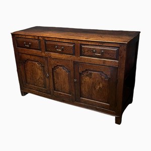 George III Oak Dresser Base, 1760s