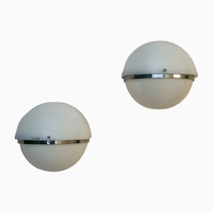 Wall Lights by Harvey Guzzini for Guzzini, 1969, Set of 2