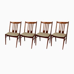 Scandinavian Rosewood Chairs, 1960, Set of 4