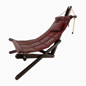 Sculptural Lounge Sling Chair, 1970s