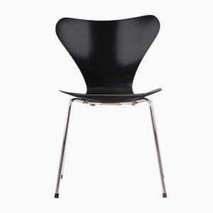 Modell 3107 Stühle von Arne Jacobsen für Fritz Hansen, 1950er, 8 . Set