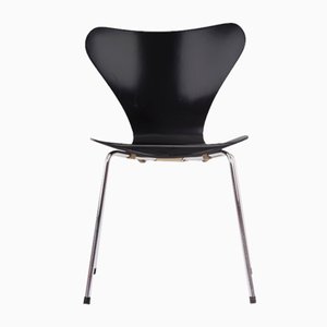 Sedie modello 3107 di Arne Jacobsen per Fritz Hansen, anni '50, set di 8