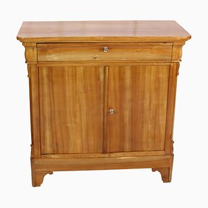 Demi-meuble / Commode Biedermeier en Merisier Début 19ème Siècle