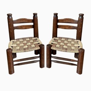 Chairs by Charles Dudouyt, 1950, Set of 2