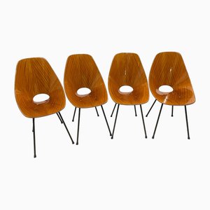 Medea Chairs by Vittorio Nobili for Fratelli Tagliabue, 1955, Set of 4