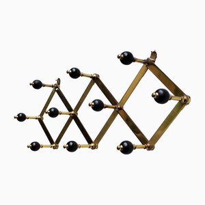 Model AT4 l Wall-Mounted Coat Rack attributed to Luigi Caccia Dominioni for Azucena, 1950s