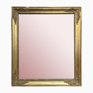 Specchio Empire Mercury con cornice dorata