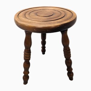 Tripod Stool in Oak