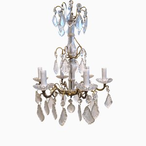 Lámpara de araña de cristal estilo Luis XV