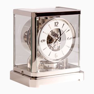 Horloge Atmos Plaquée Nickel, 1950s