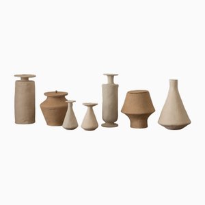 Ceramiche Sagomae di Edoardo Avellino, anni 2010, set di 2