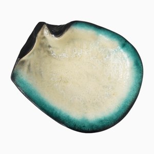 Ceramic Oyster Bowl from Vallauris, 1950s