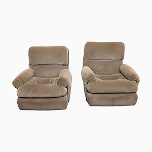 Armchairs attributed to Michel Ducaroy for Ligne Roset, 1970s, Set of 2