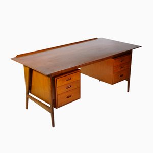 Bureau Mid-Century en Teck par Arne Vodder & Anton Borg, 1960