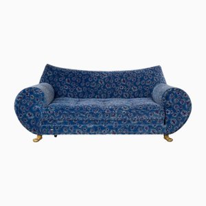 Blaues Gaudi 3-Sitzer Sofa von Bretz